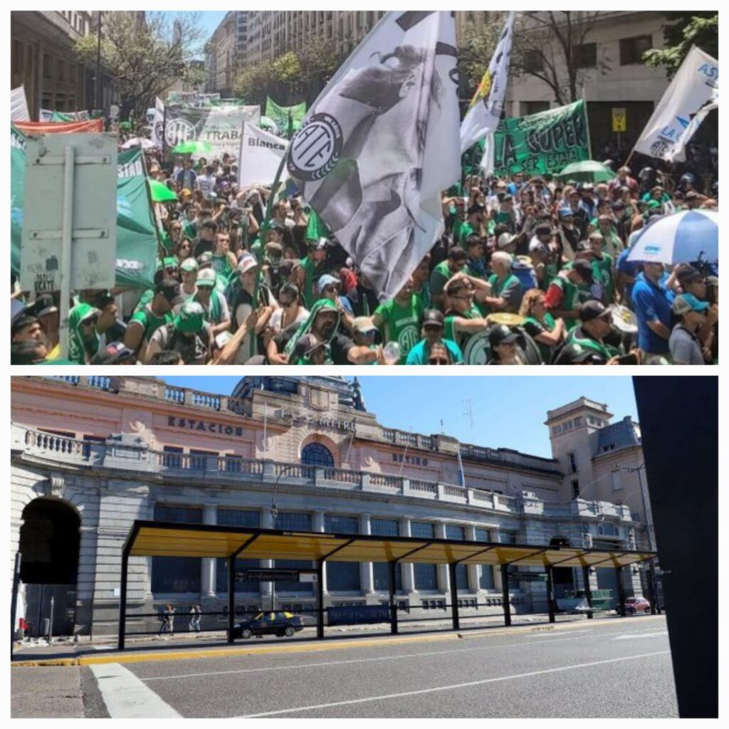 Contundente adhesión al Paro contra el ajuste y los despidos