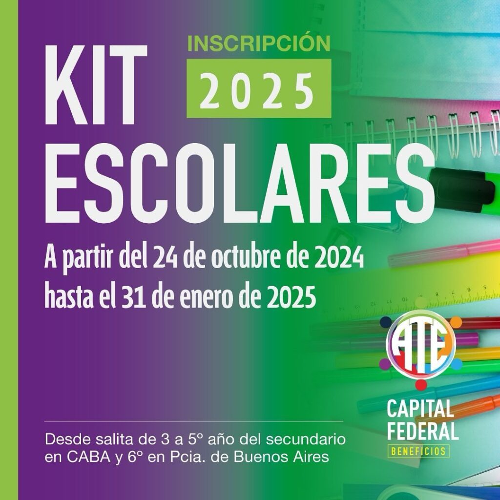 Kits escolares 2025